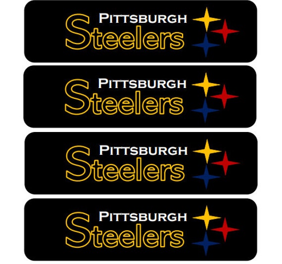 Black Pittsburgh Steelers 26oz. Primary Logo Water Bottle