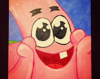 11in x 14in "Cute Patrick" Painting