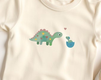 Bügelbild für Kinder / Dino Bügelbild Dino-Baby / Bügelpatch, Bild zum Aufbügeln