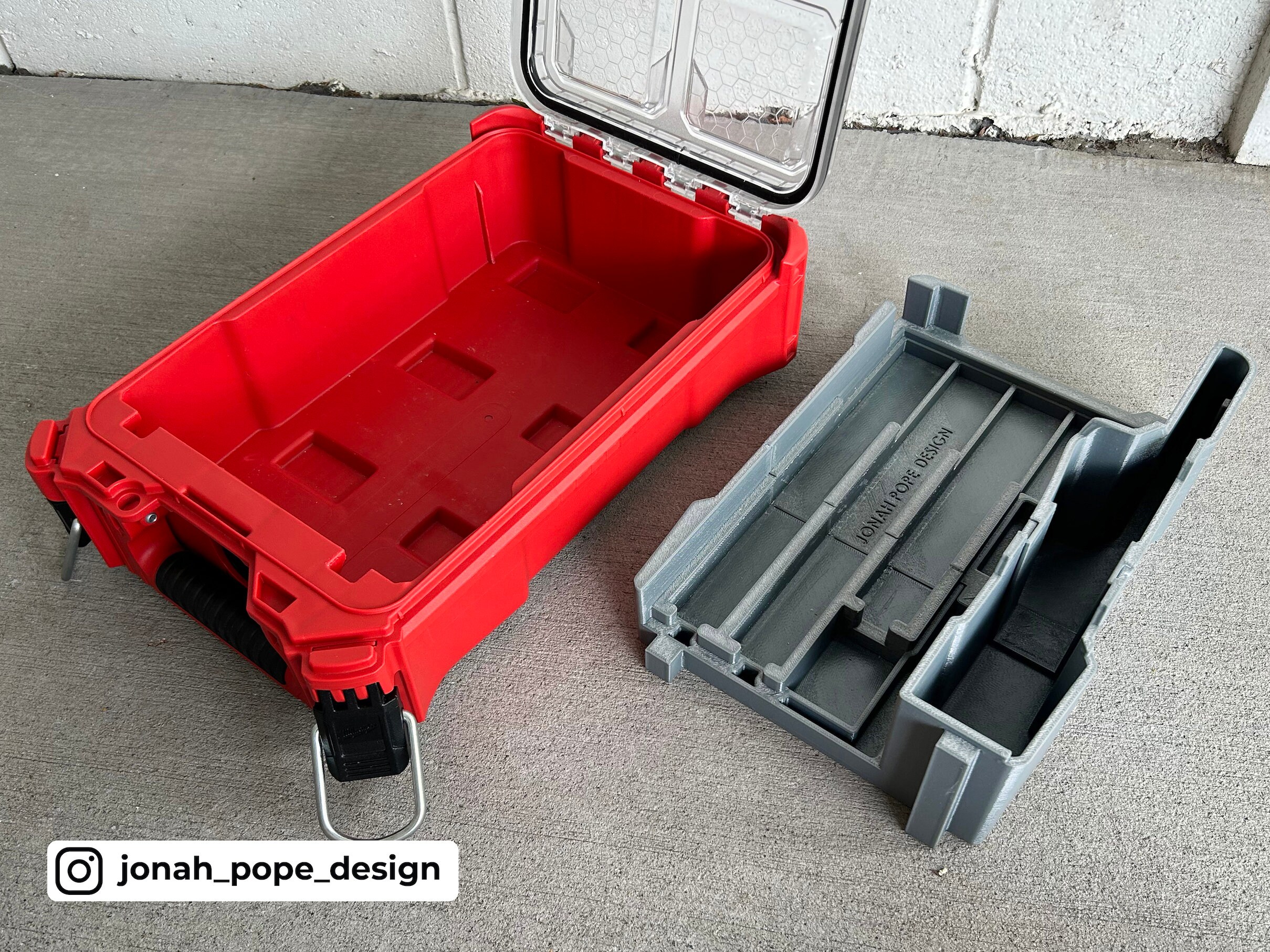 M12 Cable Stapler Insert for Milwaukee Packout by Jonah Pope Design ...