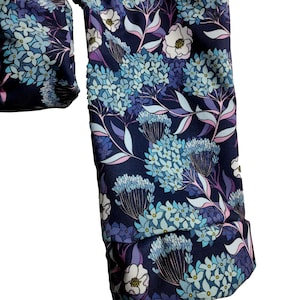 Softshell pants blue purple flowers flower autumn winter, rain pants mud pants ski pants reflective image 3