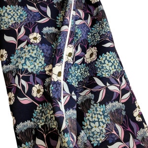 Softshell pants blue purple flowers flower autumn winter, rain pants mud pants ski pants reflective image 4