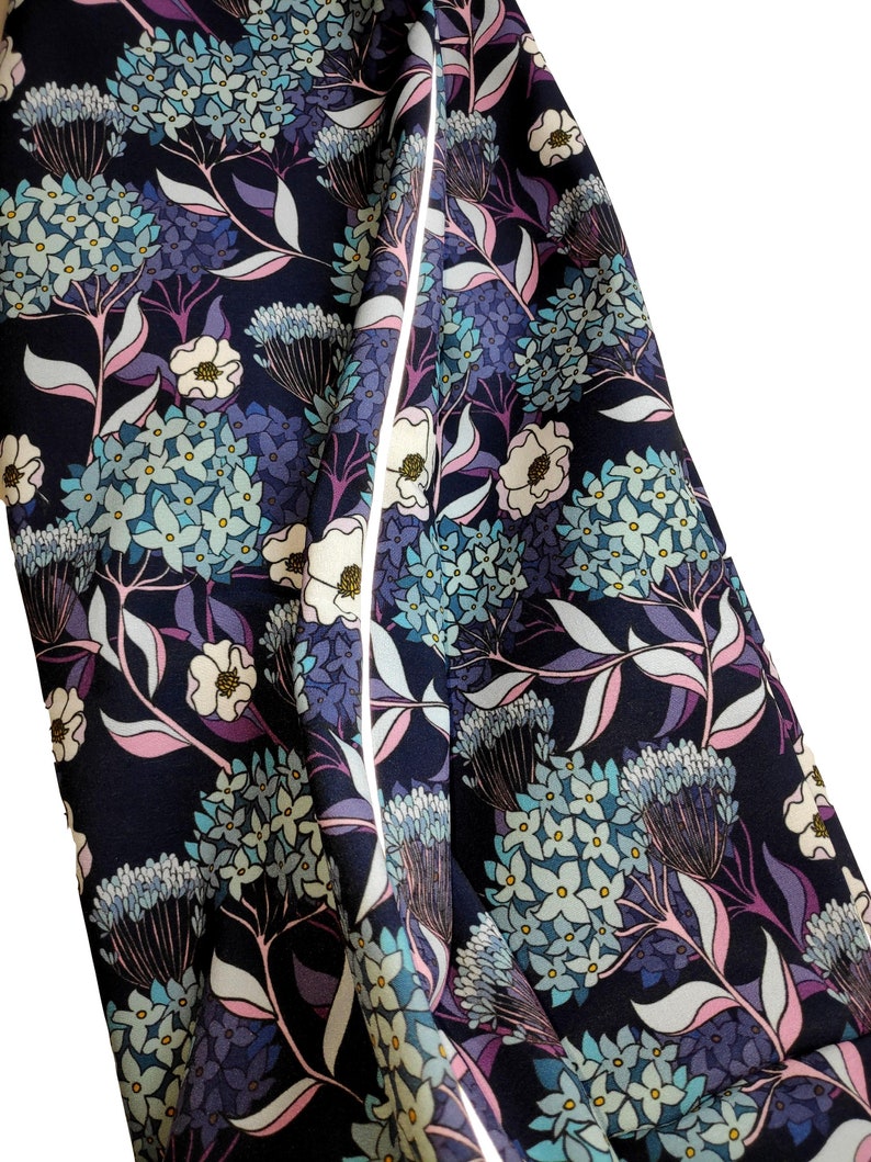 Softshell pants blue purple flowers flower autumn winter, rain pants mud pants ski pants reflective image 4
