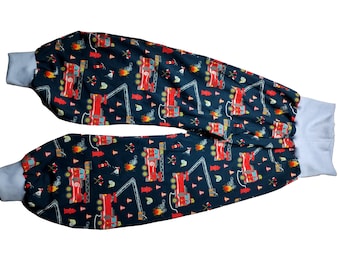 122/128 bloomers fire brigade night blue light blue cuffs