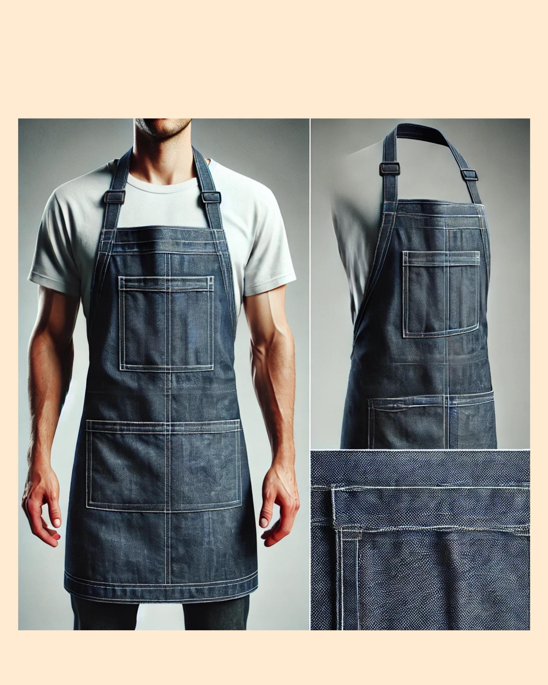 PDF DIY Sewing Tutorial Easy Handmade Apron Pattern & Step-by-step ...