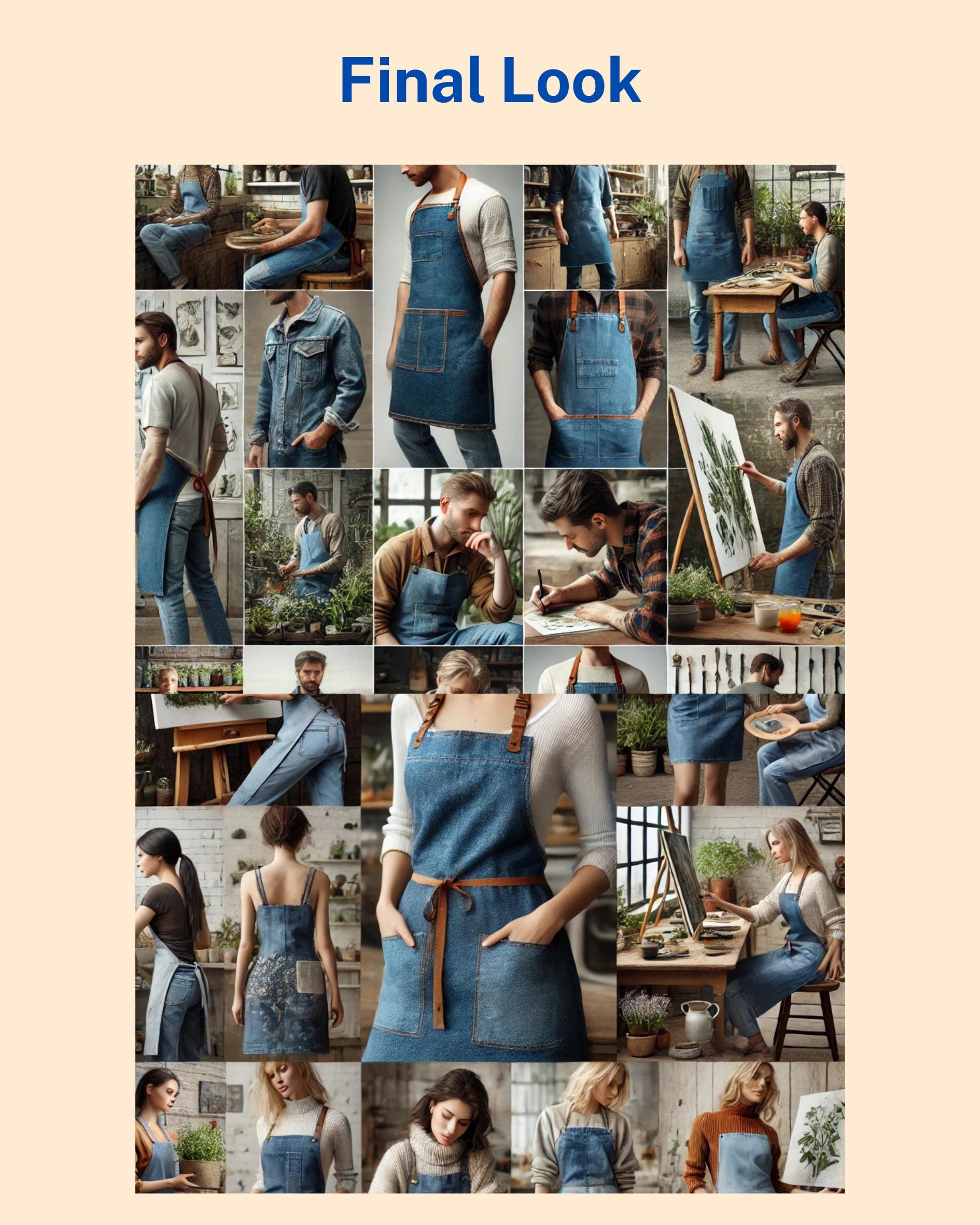 PDF DIY Sewing Tutorial Easy Handmade Apron Pattern & Step-by-step ...