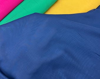 Sheer Chiffon Fabric: 60&quot; Wide Polyester, Multiple Colors, By The Yard