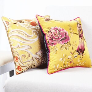 Pair of Cushion Covers | Throw Cushion Cover Set | Designer Cushions | Scatter Cushion Cover | 45x45cm Cushion Cover | 18&quot; Cushion Cover