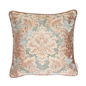 Art Nouveau Cushion Cover | Designer Cushion Cover | Same Chenille Fabric on Both Sides | 45x45cm Cushion Cover | 18 Inch Cushion Cover