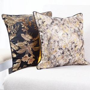 Set of 2 Cushion Covers | Throw Cushion Cover Set | Designer Cushions | Scatter Cushion Cover | 45x45cm Cushion Cover | 18&quot; Cushion Cover