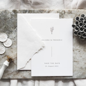 Save the Date Karte, SavetheDate, Save the Date Hochzeit, Save the Date Karte, Fine Art, Modern, Minimalistisch, Juliana Kollektion