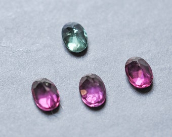 8 x 5mm pink mystic topaz oval gemstone