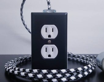 Charging Station Outlet Power Strip Usb Fast Charger Etsy