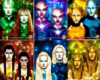 Starseed Lineage Astrologie mit gekanalisierter galaktischer Geschichte