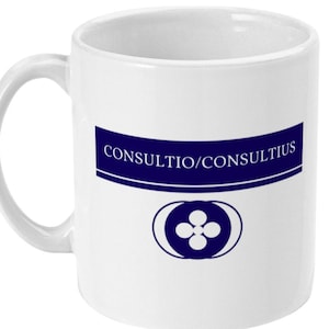 Consultio/Consultius Mug - Alan Johnson Mark Corrigan Business - Peep Show Merch & Gifts