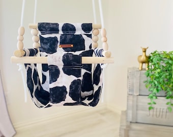 Made in USA,Baby swing, High back Baby swing, Baby Gift, nursery decor, baby swing, , indoor swing, toddler swing