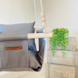 Made in USA, baby swing, free shipping, toddler swing, handmade swing, nursery swing, indoor swing, , porch swing, swing, fabric swings