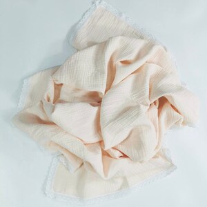 manta para bebés, boho, manta de flecos blancos, manta de pañales, barcos rápidos, pañales de muselina para bebés, manta para recibir recién nacidos, encubrimiento de enfermería
