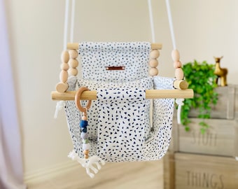 Made in USA,Baby swing, High back Baby swing, Baby Gift, nursery decor, baby swing, , indoor swing, toddler swing