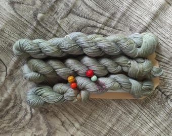 Baby Alpaca Silk - Plant dyeing/ Hand dyeing/ Solar dyeing