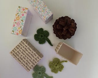 Lucky clover in a box - application