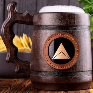Personalized Subnautica Tankard, Alterra Corporation Beer Stein, Beer Lover Gift, Gift Idea For Friend, Beer Gift, Custom Beer Mug