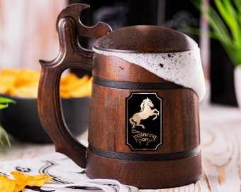 Prancing Pony Mug, Lord Of The Rings Mug, Lord of the Ring Gift for Men, Prancing Pony Stein, LOTR Mug, Prancing Pony Tankard