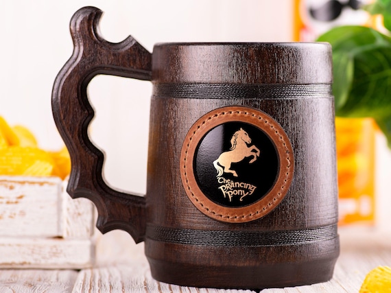 Prancing Pony Mug, Lord Of The Rings Beer Stein, LOTR Personalized Tankard
