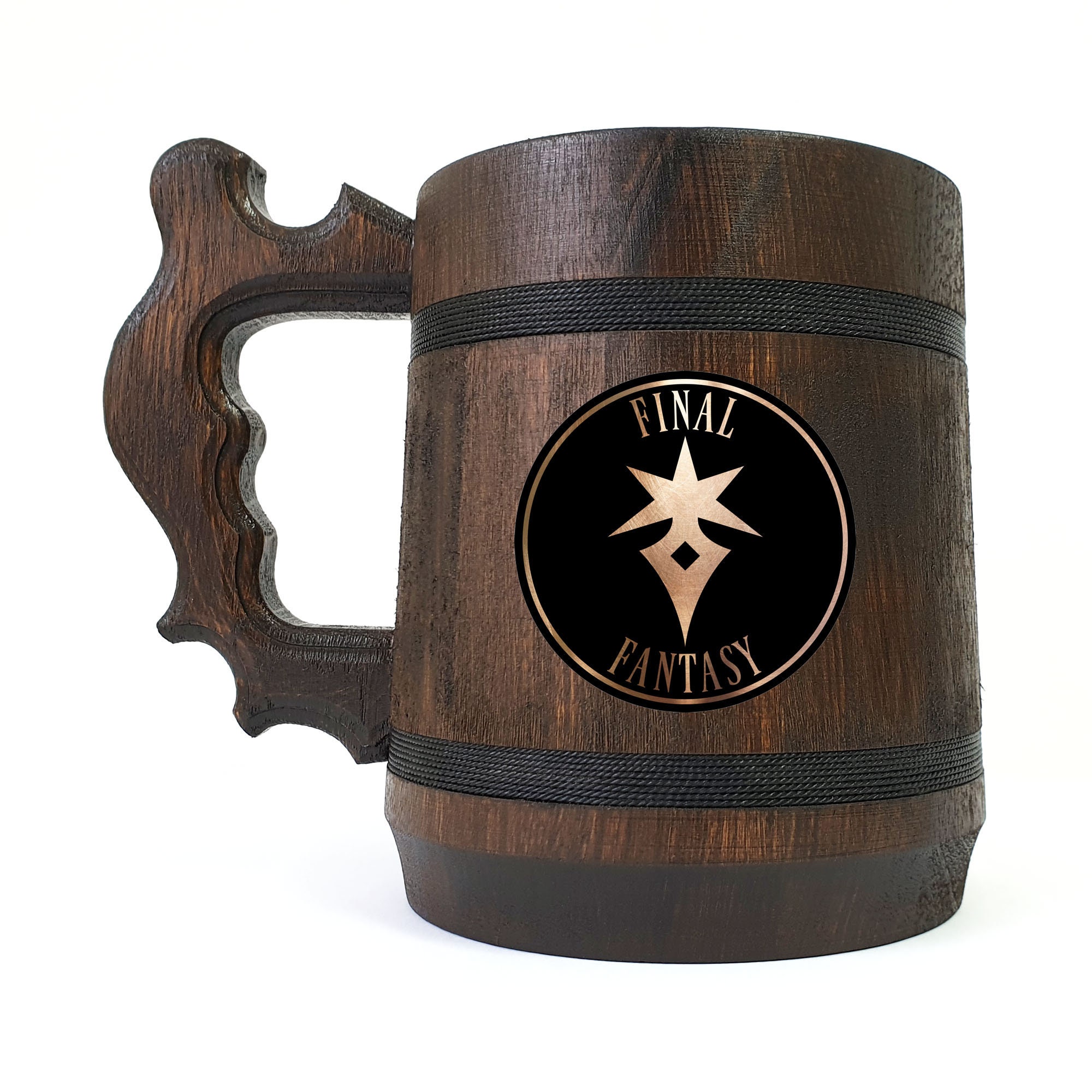Personalized Dark Knight Mug  Final Fantasy XIV Jobs Beer Stein  Gift For Friends  Groomsman Mug  Gifts For Him  Gift Idea For Guys