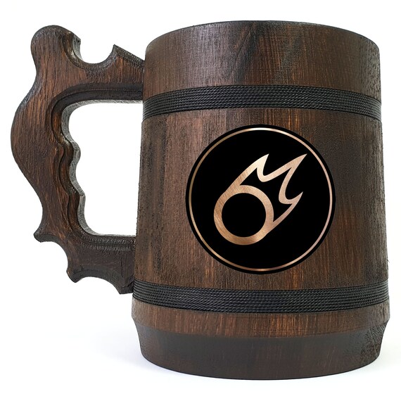 Personalized Black Mage Mug, Final Fantasy XIV Jobs Beer Stein, Gift Ideas For Friends, Groomsman Mug, Gifts For Him