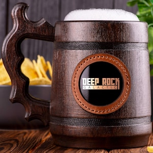 Deep Rock Galactic Mug, DRG Beer Stein, Deep Rock Galactic Tankard