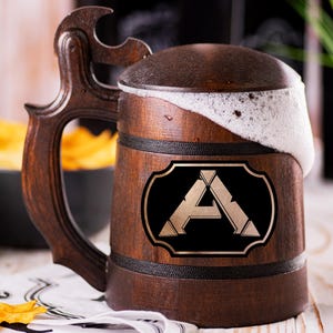 ARK Beer Stein, Personalized Beer Tankard, Gift Idea For Friend, Custom Beer Mug, Gift For Gamer, Gift For Husband Birthday