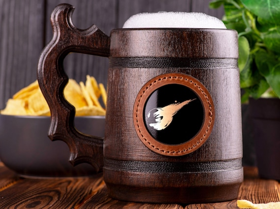 Final Fantasy VII Meteor Beer Stein, Personalized Beer Tankard