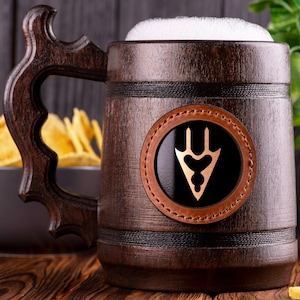 Gepersonaliseerde Dragoon-mok, Final Fantasy XIV Jobs bierpul, cadeau-ideeën voor vrienden, stalknecht mok, cadeaus voor hem