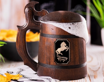 Prancing Pony Beer Mug, Stein, Tankard