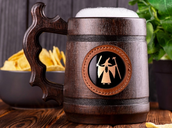 You Shall Not Pass Beer Mug, Lord Of The Rings, Personalized Beer Mug, Beer Gift For Groomsman, Custom Beer Stein