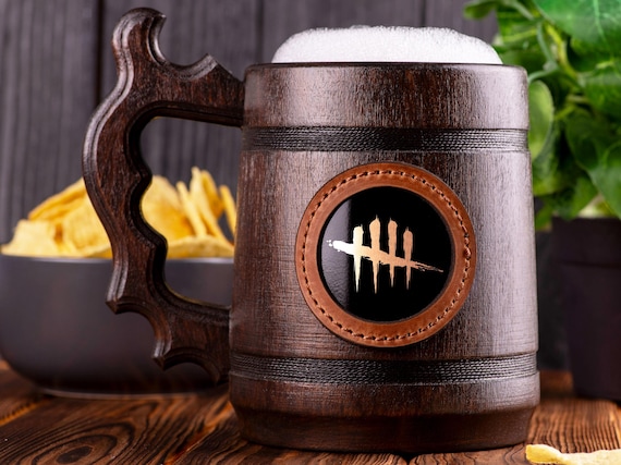 Dead by Daylight Beer Stein, Personalized Beer Tankard, Beer Lover Gift, Gift Idea For Friend, Beer Gift, Beer Mug Gift For Gamer