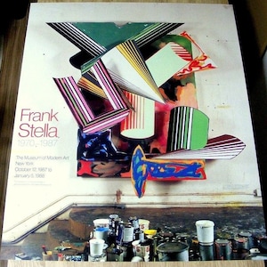 Frank Stella Art Exhibition Posters - Etsy