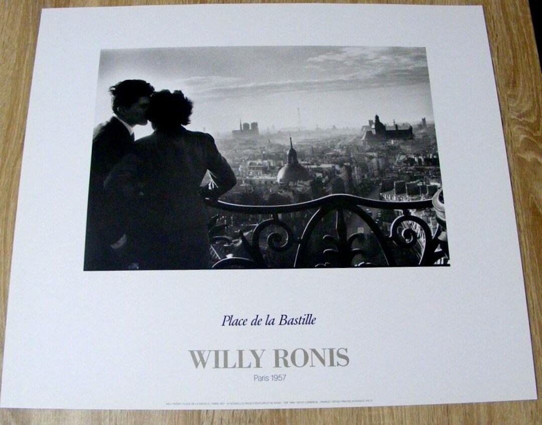 Willy Ronis Place De La Bastille (1957),1984 Poster - Etsy