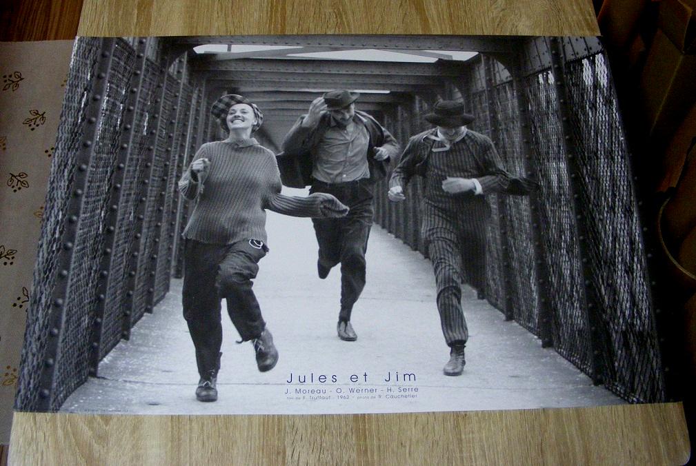 フランソワ トリュフォー Jules and Jim 1995年製ポスター