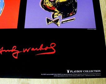 Andy Warhol Playboy Bunny 4,1999 Poster (playboy Art Archive) - Etsy