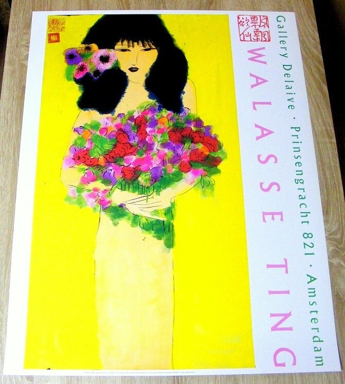 Walasse Ting Poster - Etsy