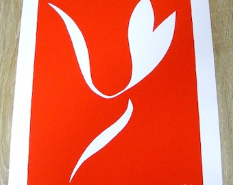 Henri Matisse Le pas du patineur(1938) silkscreen poster,2004
