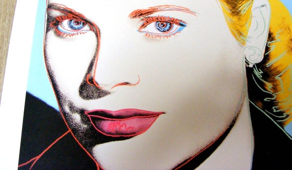 Andy Warhol Grace Kelly (1983) Affiche, 1989 - Etsy France