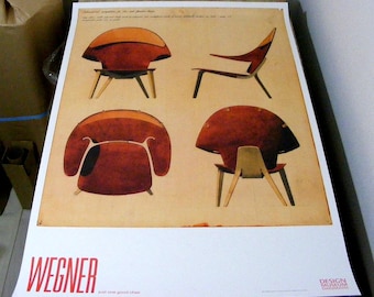 The Danish Chair Collection, Original Museum Exhibition Poster - Etsy