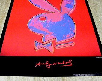 Andy Warhol Playboy Bunny,1999 Poster (playboy Art Archive) - Etsy