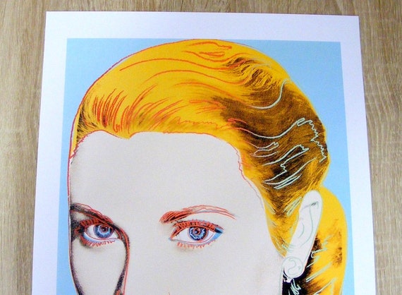 Andy Warhol Grace Kelly (1983) Affiche, 1989 - Etsy France