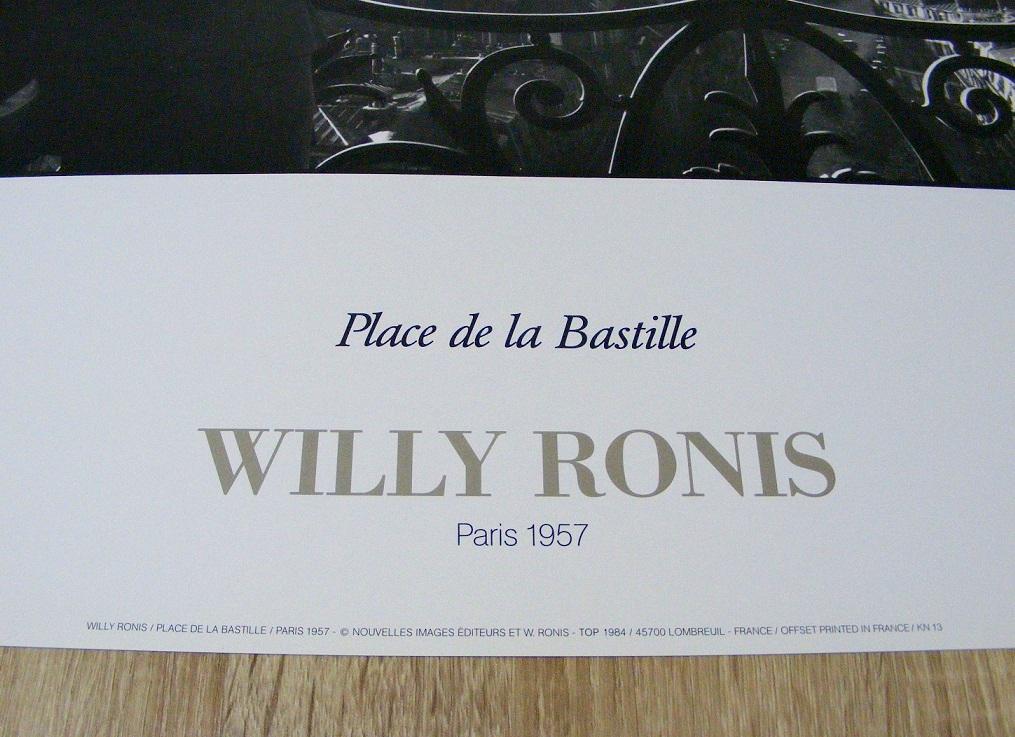Willy Ronis Place De La Bastille (1957),1984 Poster - Etsy