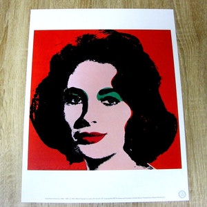 Andy Warhol Ingrid Bergman Herself (1983) Poster, 1989 - Etsy