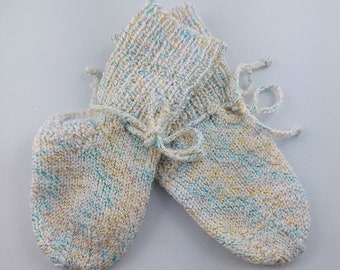 Baby socks knitted